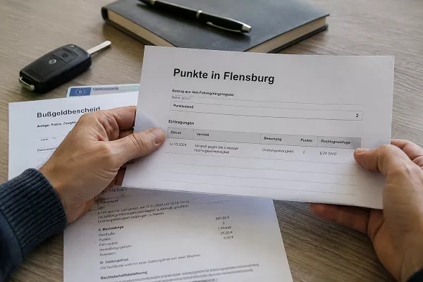Punkte in Flensburg verhindern